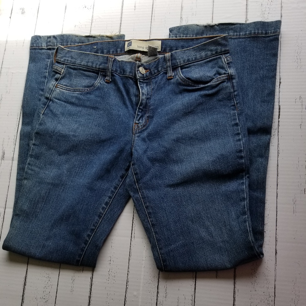 Gap Long and Lean Stretch Jeans Boot Cut